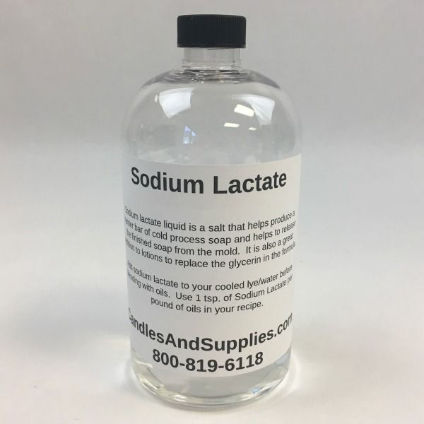 fleksibel uøkonomisk Presenter Sodium Lactate per 7 lbs. | Candles and Supplies.net